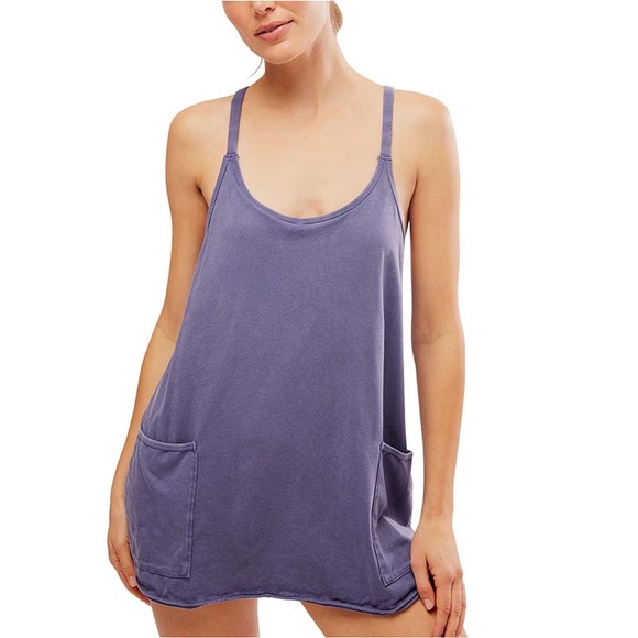 NEW Free People FP Movement Hot Shot Mini Dress - with logo! - Picture 8 of 13